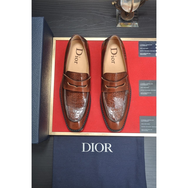 ch**an D*or leather shoes